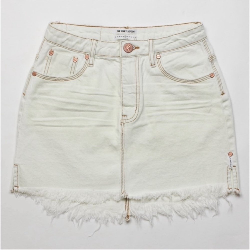 Free People Denim Skirt